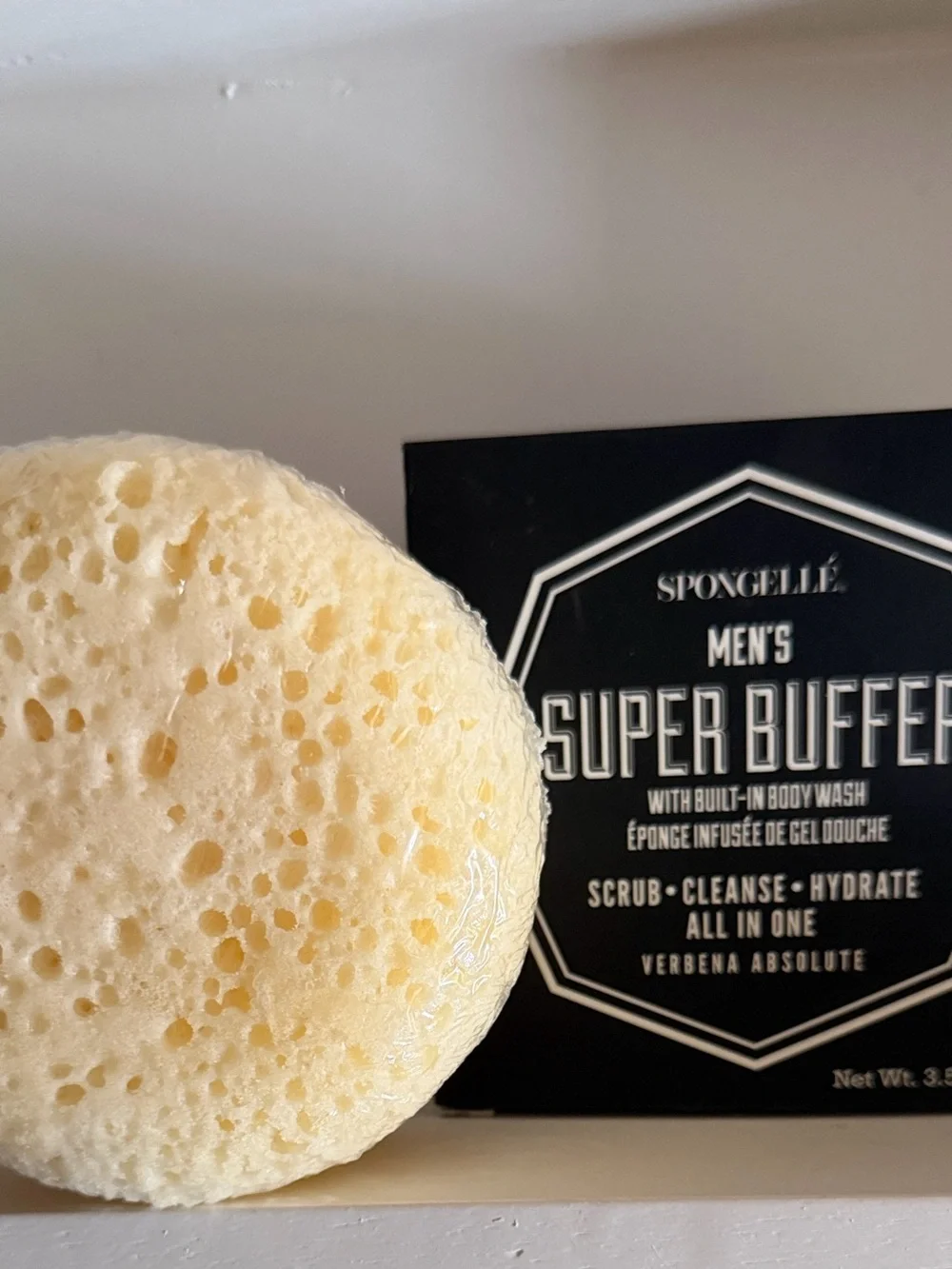 Spongellé Men's Super Buffer Exfoliating MSRP: $23